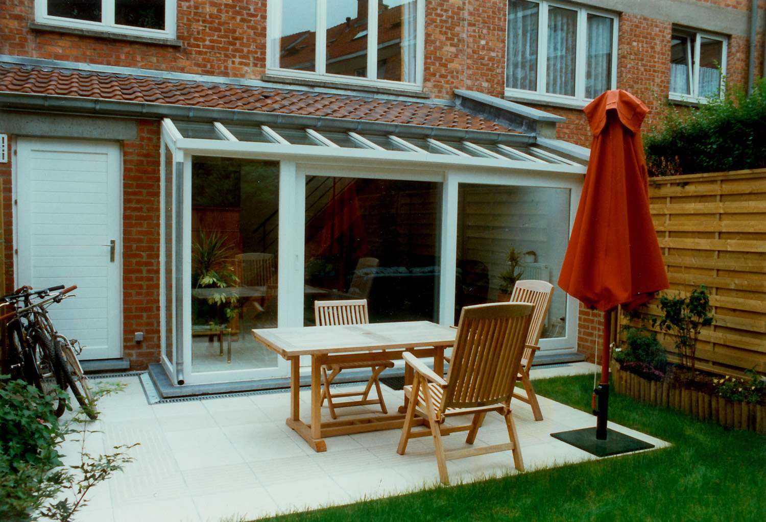 Extension véranda d'une habitation