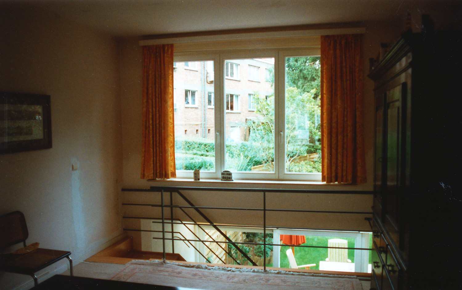 Détail de toiture et menuiseries de la véranda