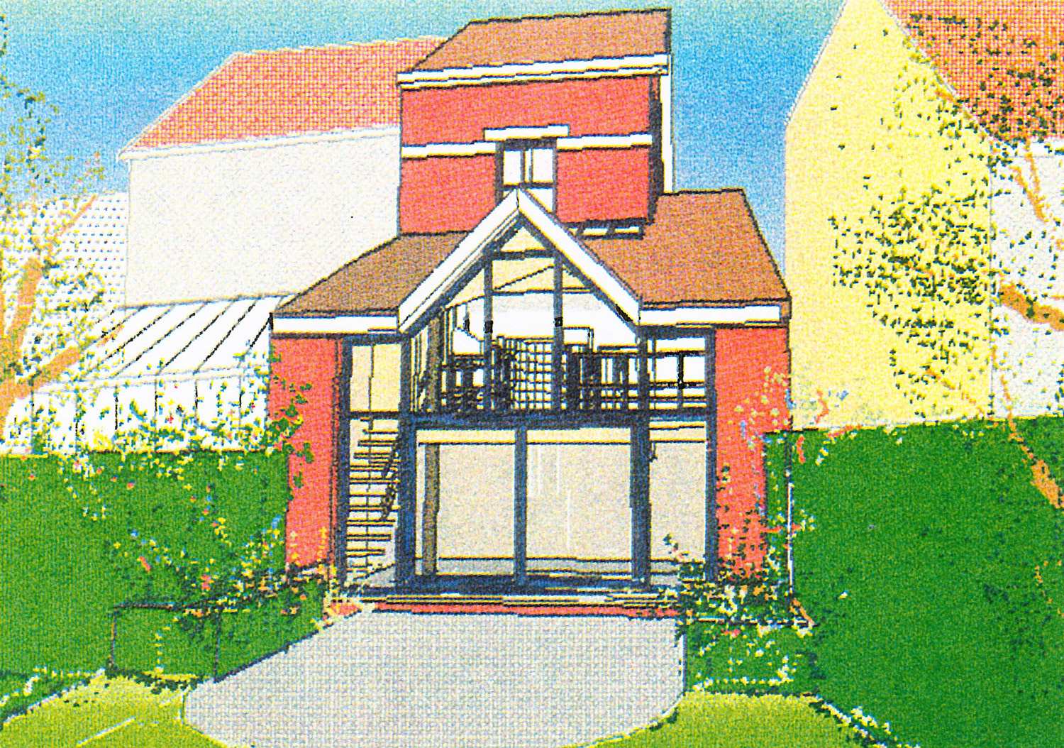Circulation intérieure et matériaux de la rénovation